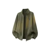 [Двусторонний бархат] Пальмовый зеленый (Черный и Белый логотип на груди с изображением льва Tang)