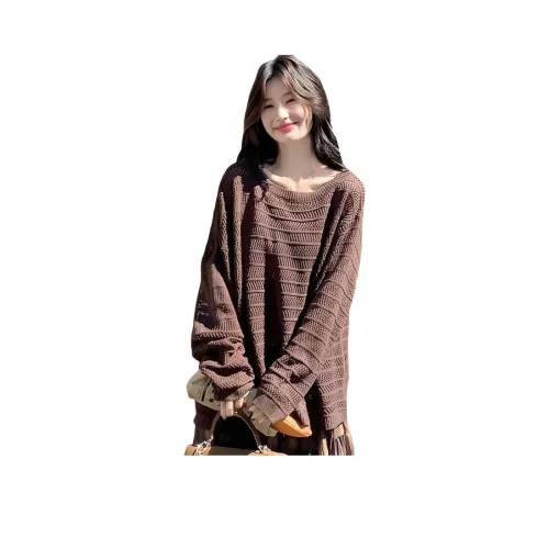 MDEHT Кофе Colored Трикотаж Женские Трикотаж