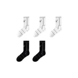 [5 пар] Белый + Белый + Белый + Черный + Черный