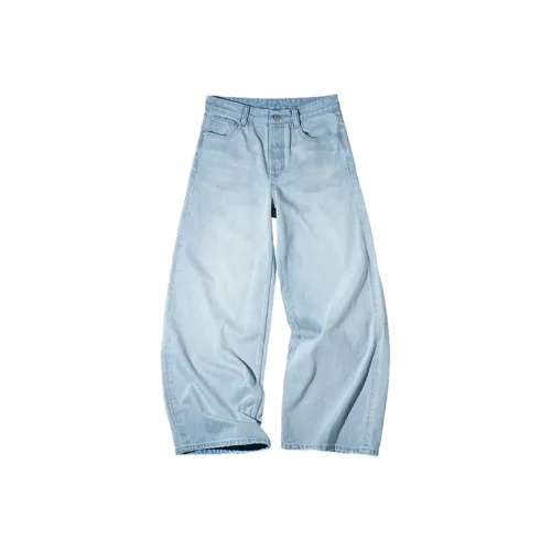 VULCAN STORE Blue Unisex Jeans VULCAN STORE Синий Унисекс Джинсы