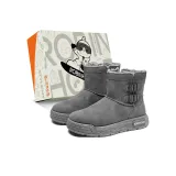 Серый с флисовой подкладкой