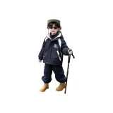 Чёрный с подкладкой