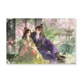 Подарочный набор с шпилькой для волос "Бегония"