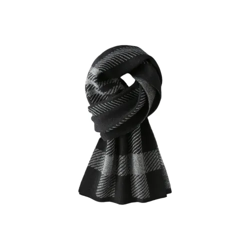 MH Кашемир Смесовая шерсть Вязаные шарфы Мужской