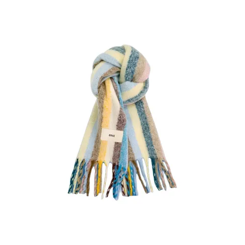 Erke Полиэстер Трикотаж Шарфы Унисекс