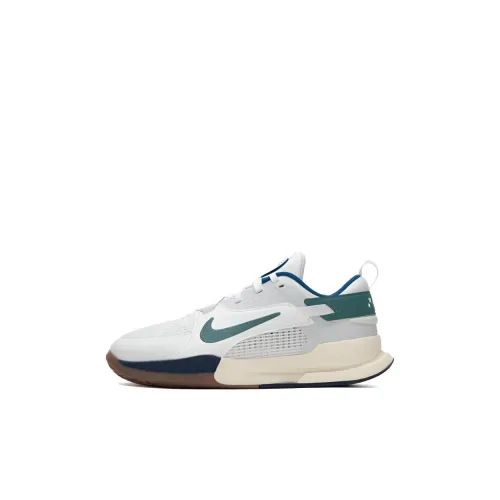 Nike Crosscourt Series Slip-Resistant Shock Absorbers Низкие Кроссовки для Тренировок Детские Белые