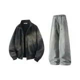 Чёрные+Синие Брюки