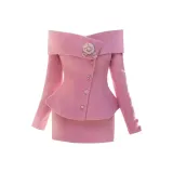 Розовый комплект