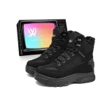 Черный с флисовой подкладкой