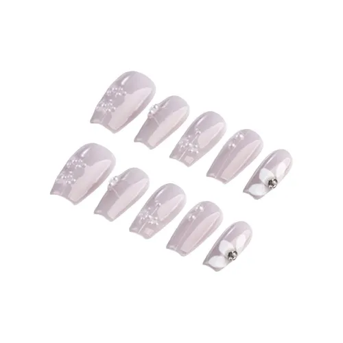 YIYIHE Мягкий Pure Desire Hand Разрисованный Camellia MID Длина Укороченный Короткий Квадрат Круглый Фиолетовый Однотонный