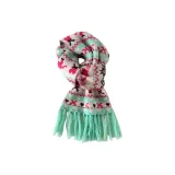 Розовый, красный и зеленый