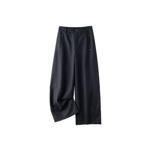 ZHEXI Темно-синие женские повседневные штаны