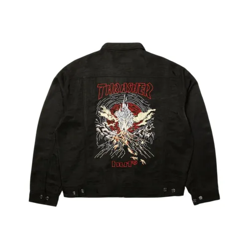 HUF co-brand x Thrasher Co Бренд FW25 Куртка Унисекс