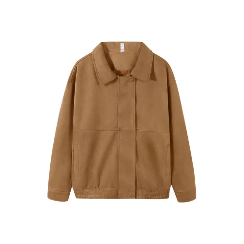 ZHONGBANGJICHU Бархат Feel Пальто Женское