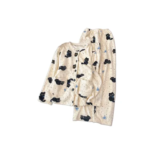 YUZHAOLIN Pajama Комплект Осенний и Зимний Женский