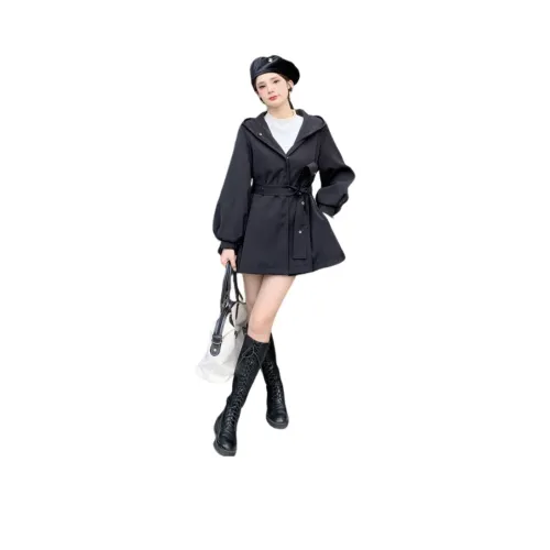 YICHEN Женская тренч-куртка