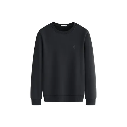 YULANGGONGWU Черный Мужской Свитшот