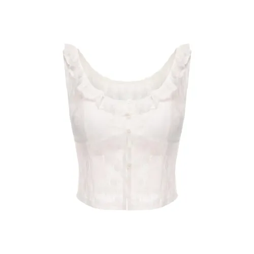 HEYNA Белый Женские Майки