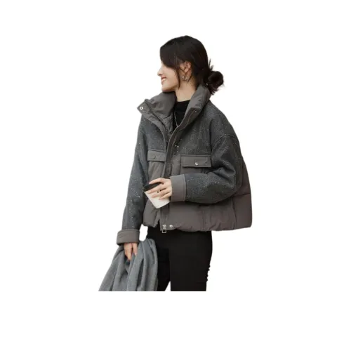 SHANGJING Хлопковый пуховик женский