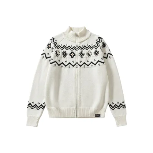 XUBAIHUO Белый Унисекс Свитера