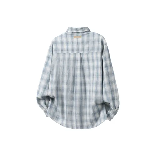 AULDEY Синий Унисекс Рубашки