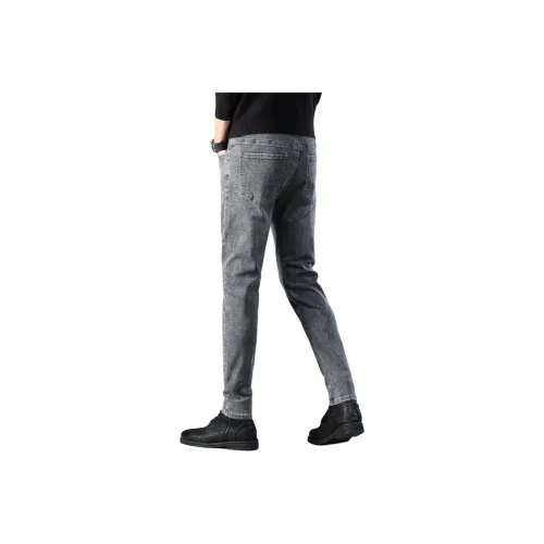 CHENYING Серый 1923 Унисекс Джинсы