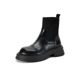 Черный с флисовой подкладкой