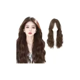 Средняя часть фигурки Восемь [Холодный коричневый] с эффектом сланца, волны воды