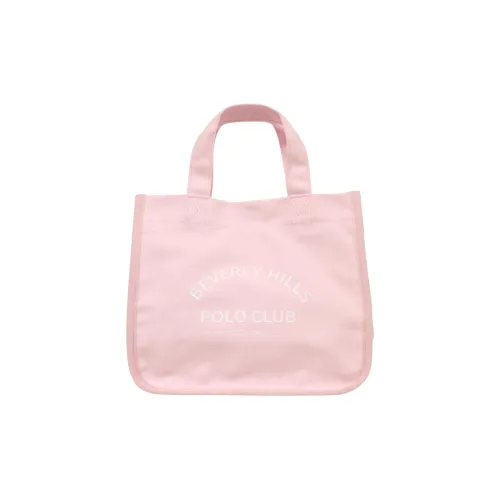 BEVERLY HILLS POLO CLUB Хлопковая ткань Сумка-тоут Женская Розовая