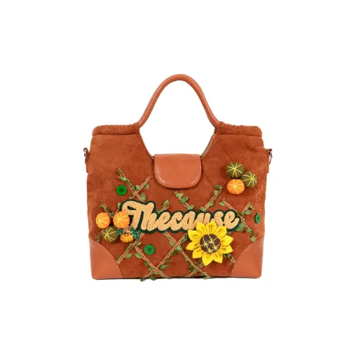 BILING Ткань Синтетическая кожа Сумка Женская Коричневый