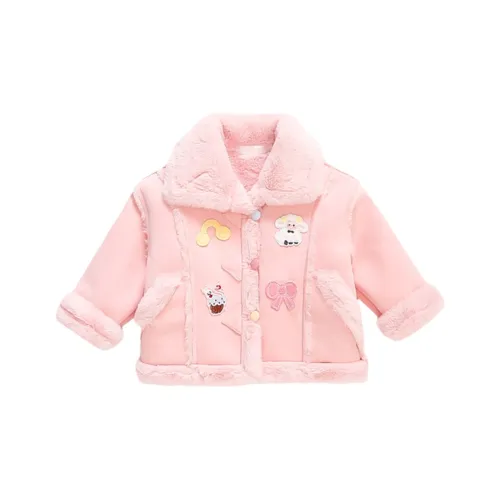 WEILAIZHIXING Розовый Детские дошкольные утеплённые куртки