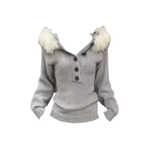 ZEKIKO STUDIO Серый Женский Трикотаж