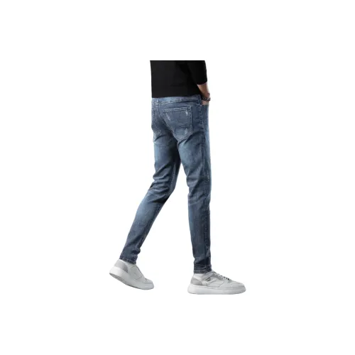 CHENYING Синий 1931 Унисекс Джинсы