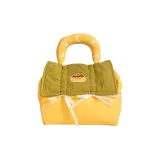 Зеленый + Желтый / Цветовой блок / Сумка для макияжа