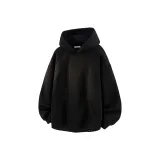 Черный (с флисовой подкладкой и утепленный)