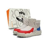 Бежево-красный, флисовая подкладка