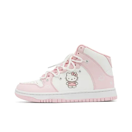 Hello Kitty x Sanrio Cartoon Collaboration Вишневый цветок Романтический розовый