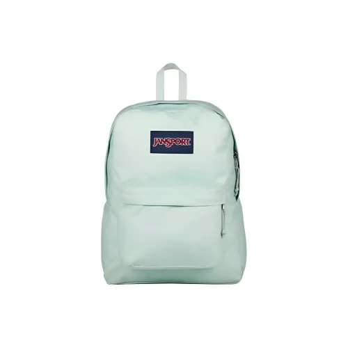 JanSport Полиэстер Рюкзак Стандартный Унисекс Мятно-Зеленый