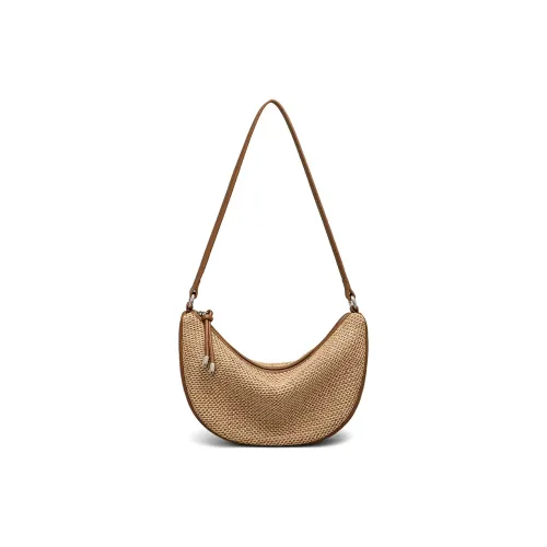 EBLAN Ткань Синтетическая кожа Сумка через плечо Стандартная Женская Коричневый Радужный