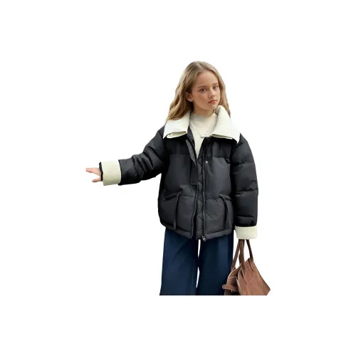 HANSUYI Черный Школьный возраст Топы