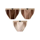 3 пачки (Темно-коричневый + Светло-коричневый + Кожа)