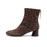 Леопардовый принт, коричневый, размер LES