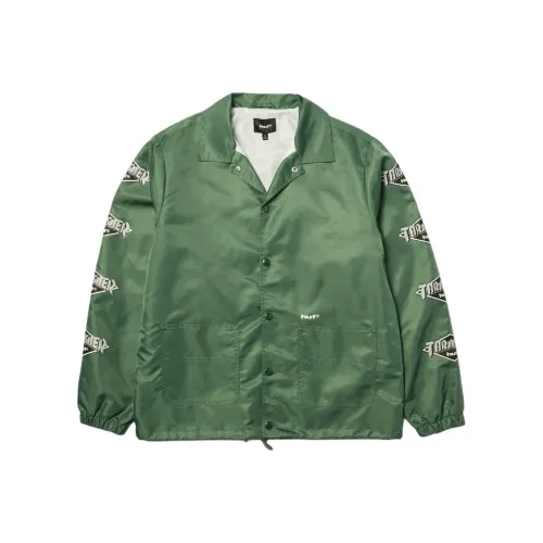 HUF co-brand x Thrasher Co Бренд FW25 Куртки и Пальто Унисекс