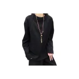 Черный с флисовой подкладкой