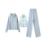 Blue Coat + Blue Vest + Blue Pants  
Синий пальто + синий жилет + синие штаны