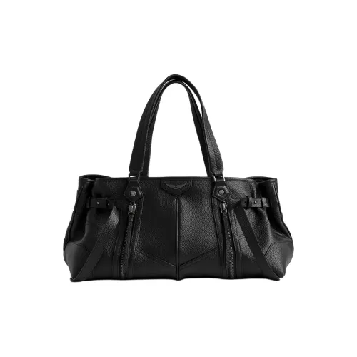 Zadig Voltaire Сумка из коровьей кожи Женская Черная