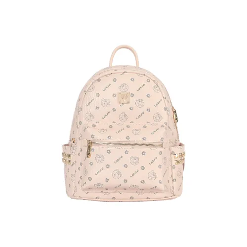 Disney Синтетическая кожа Рюкзак Стандартный Женский Темно-кофейный Розовый