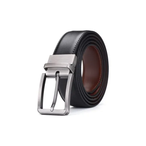 SENJIALUO Коровья кожа ремни мужской 3,5 см