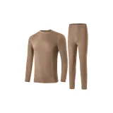 Коричневый со средним воротом