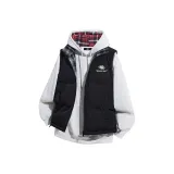 Комплект одежды (Черный свитшот + Двусторонний черный утолщенный жилет)